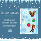 Winter Sticker Sheet