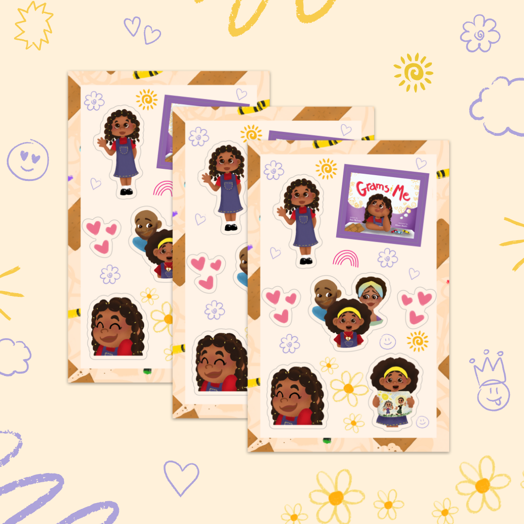 Grams & Me Sticker Sheet